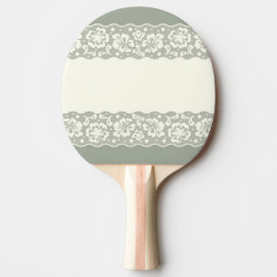 Snöremönster, blommavintage 5 pingisracket