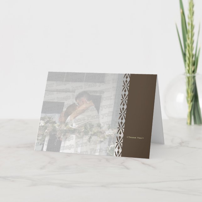 Snöretack Tack Kort (Framsida)