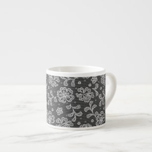 Snöretygmönster 1 espressomugg