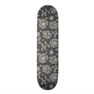 Snöretygmönster 1 skateboard bräda 21,5 cm