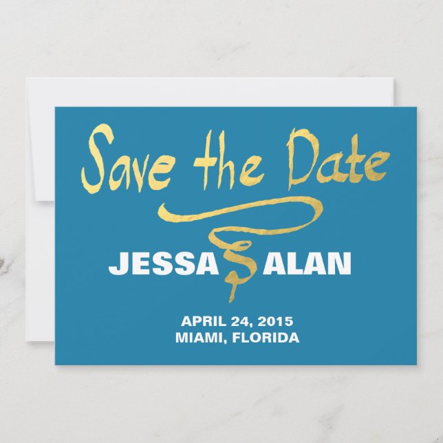 Snörflå faux guld foil (Framsida)