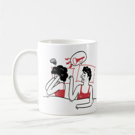 Snoring Loud Cheeky Romantic Funny Kaffemugg
