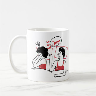 Snoring Loud Cheeky Romantic Funny Kaffemugg