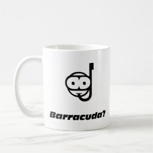 Snorkel barracuda kaffemugg