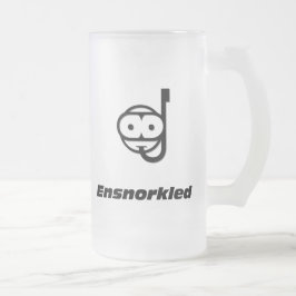 Snorkel Ensnorkled Frostat Ölglas