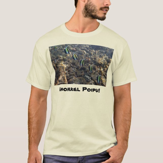 Snorkel Poipu T Shirt (Framsida)