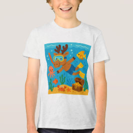 Snorkel Safari - Ocean Explorer T-Shirt för barn