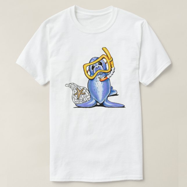 Snorkel Seal T Shirt (Design framsida)