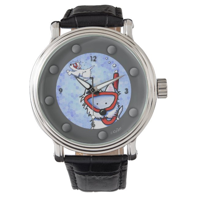 Snorkel Westies Wrist Watch Armbandsur (Framsida)
