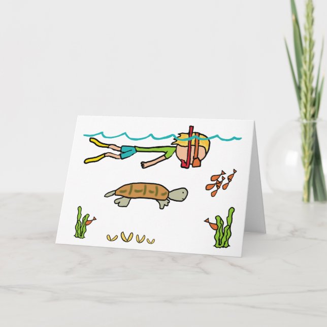 Snorkeling Kort (Framsida)