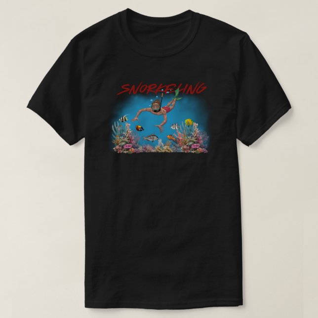Snorkeling T-Shirt (Design framsida)