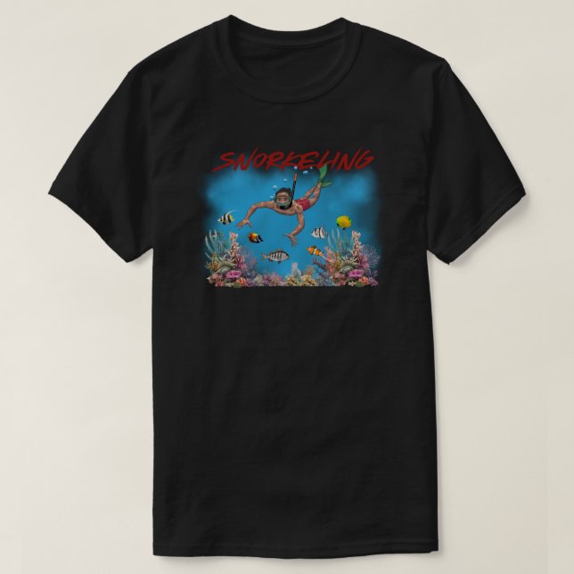 Snorkeling T-Shirt (Design framsida)