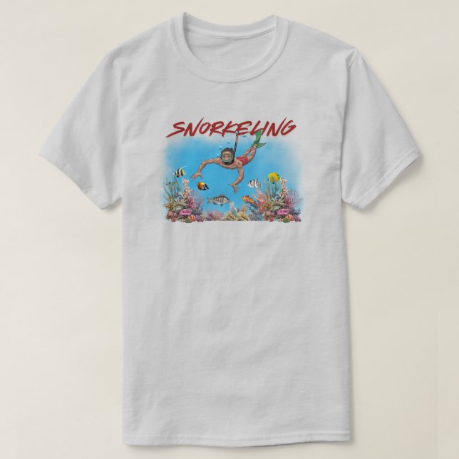 Snorkeling T-Shirt (Design framsida)