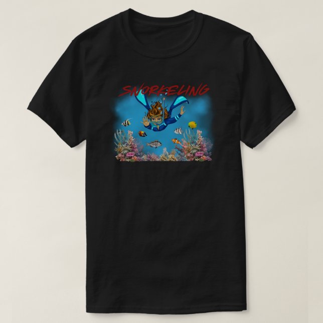 Snorkeling T-Shirt (Design framsida)