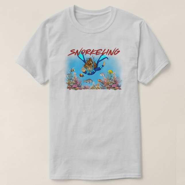 Snorkeling T-Shirt (Design framsida)