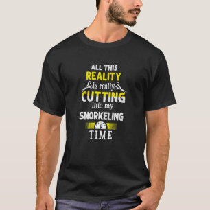 Snorkeling Time Snorkeler Humor D T Shirt