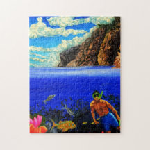 Snorkeling vid Black Sten