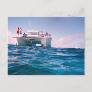 Snorkeln i Bahamas vykort