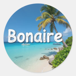 Snorkling i Bonaire är bäst Runt Klistermärke