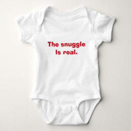 Snörplåten är äkta baby-skjorta t shirt