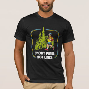 Snort Gräs, inte Linjer, unge pojke på skolan T Shirt
