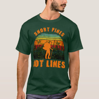 Snort Gräs Not Linjer Funny T Shirt