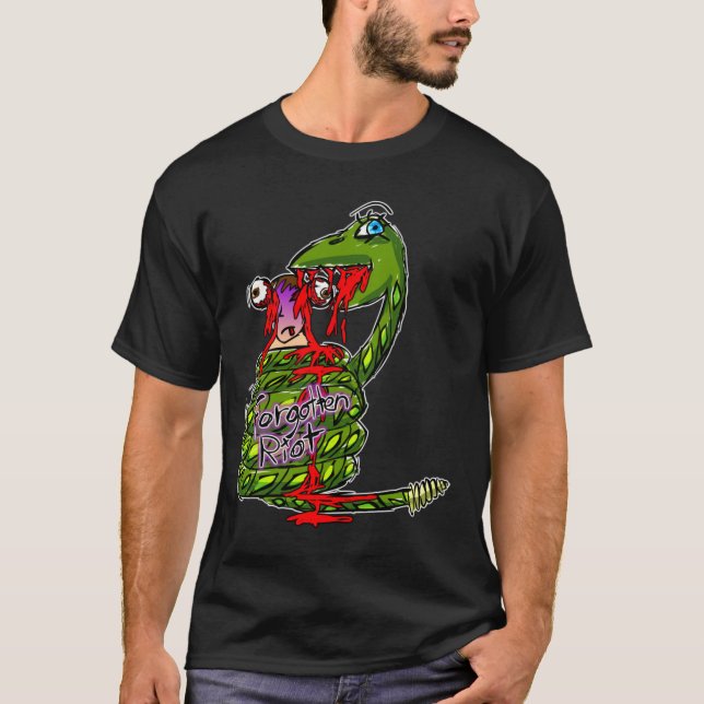 Snört in tee shirt (Framsida)