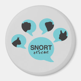 SNORT tass logotyp magnet