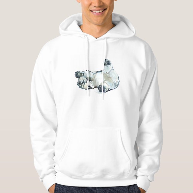SnöRub Sweatshirt Med Luva (Framsida)