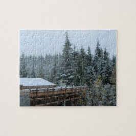 Snöscen i Whistler Pussel