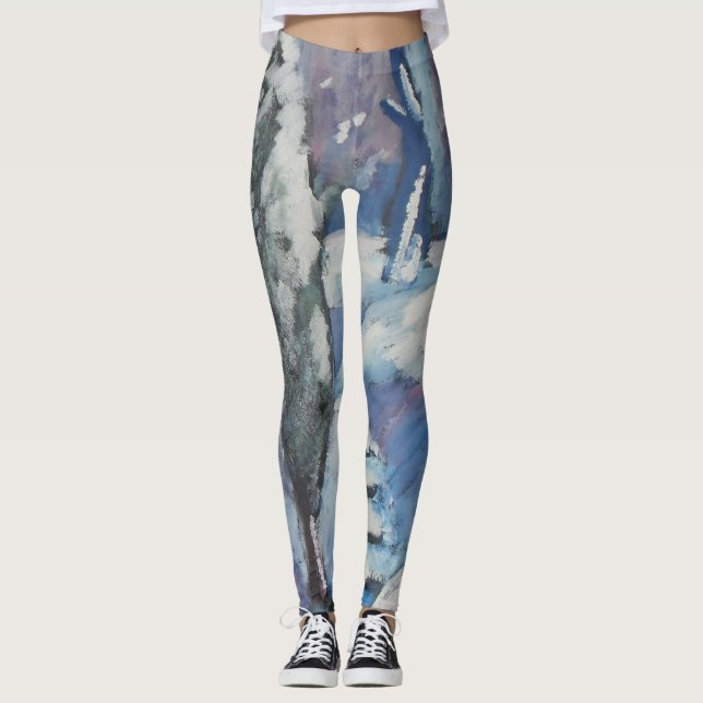 Snöscen Leggings (Framsida)