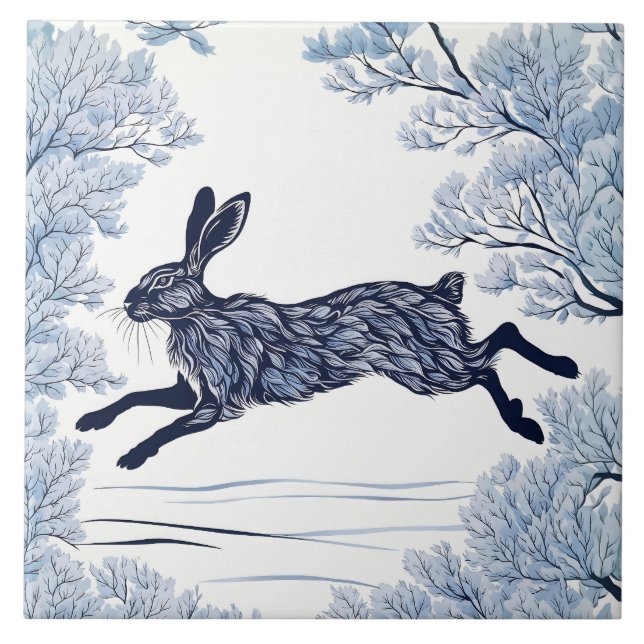 Snöserverns utökade version. kakelplatta (Framsidan)