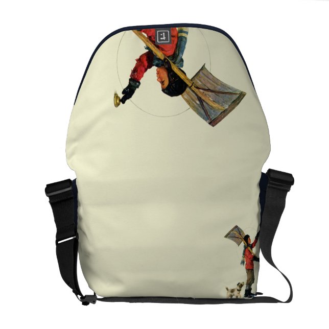 SnöShoveler Kurir Väska (Öppen Baksida)