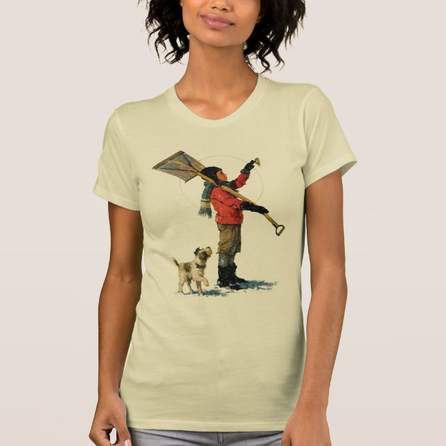 SnöShoveler T-shirt (Framsida)