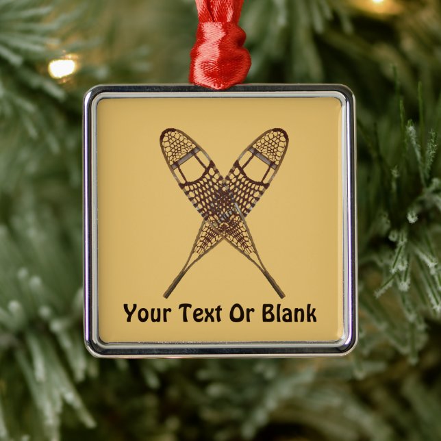 Snöskor Julgransprydnad Metall (Träd)