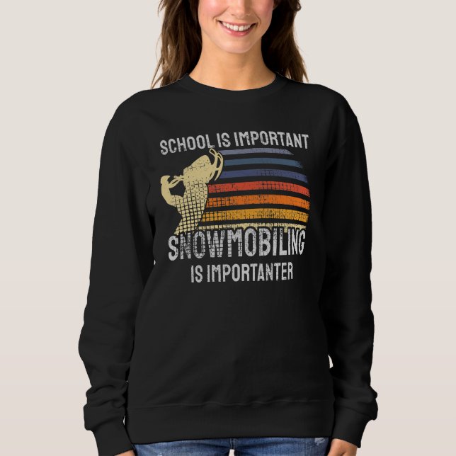 Snöskoter Snöskotring T Shirt (Framsida)