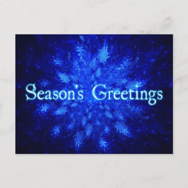 Snöskurar Vykort (Framsida)