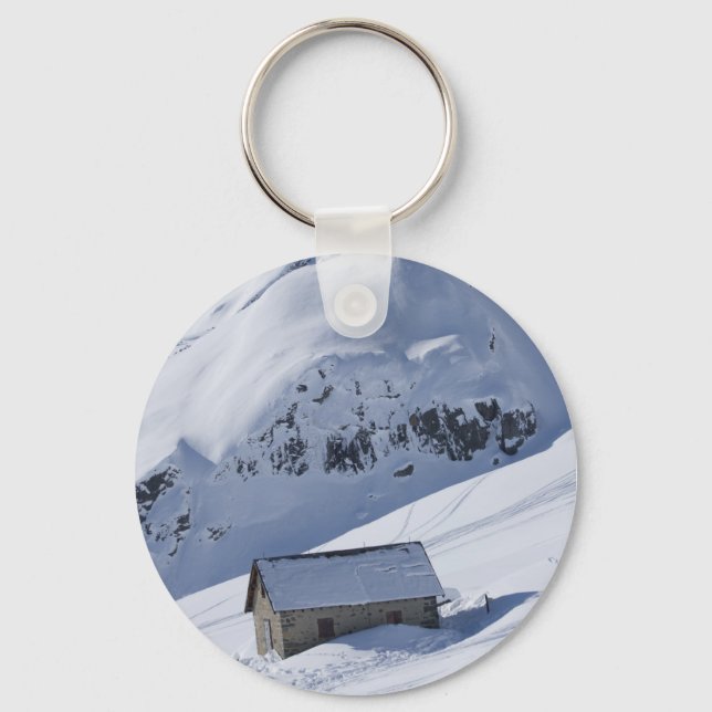 snöslandskap nyckelring (Framsida)