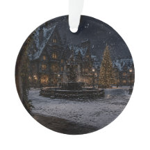 Snöslott Innergårdsornament