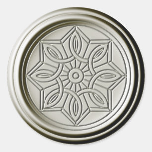 Snostar klistermärke
