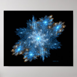 Snöstorm (10 x 8) poster