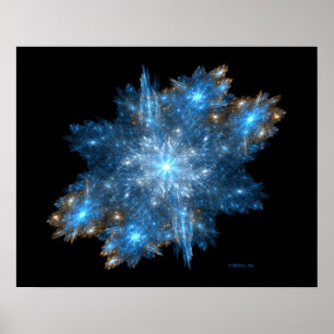 Snöstorm (20 x 16) poster