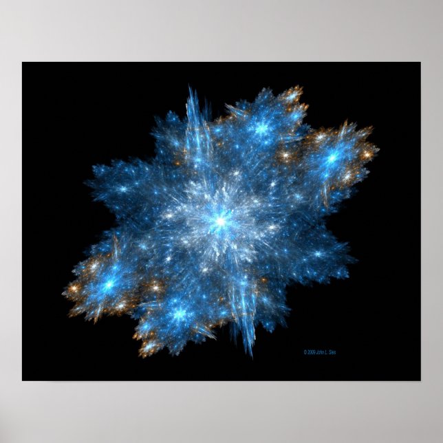 Snöstorm (20 x 16) poster (Framsidan)