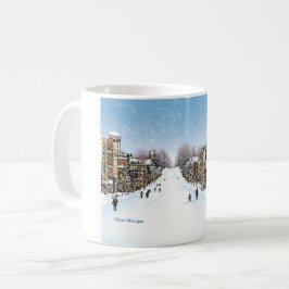 Snöstorm av konstkaffemuggen 1978 kaffemugg
