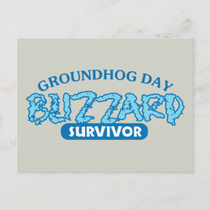 Snöstorm Survivor Vykort