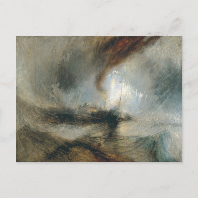 Snöstorm Vykort (Framsida)