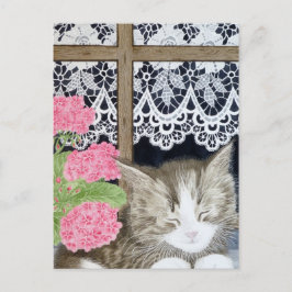 Snostrande i sol vykort