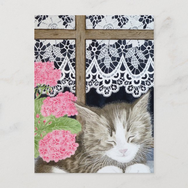 Snostrande i sol vykort (Framsida)