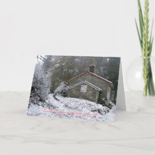 SnöstugaNovy rok Helgkort