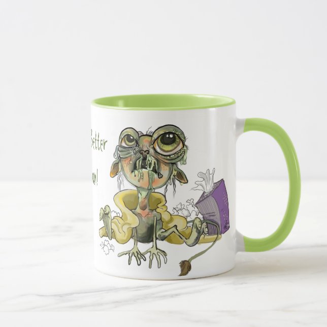 Snot Goblin känner sig bättre snart! Mugg (Höger)